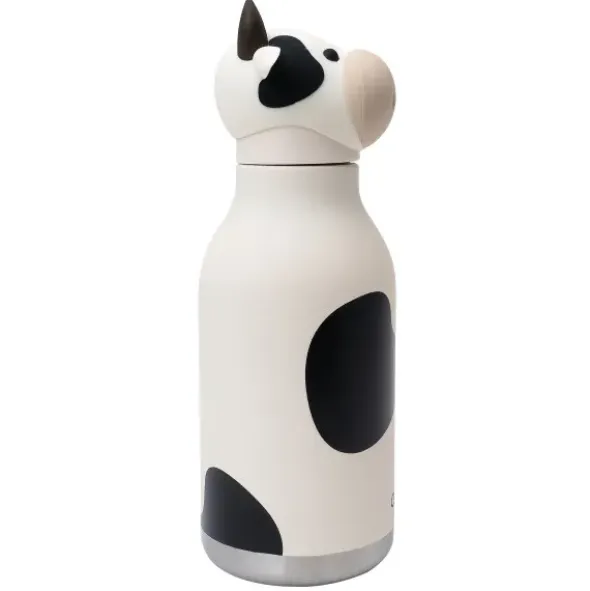 Trinkflasche Bestie Kuh 460 ml, Edelstahl doppelwandig
