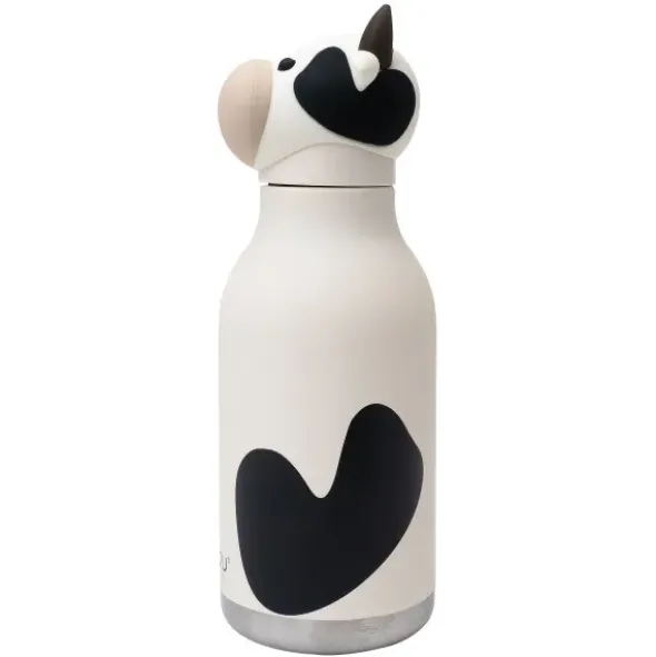 Trinkflasche Bestie Kuh 460 ml, Edelstahl doppelwandig