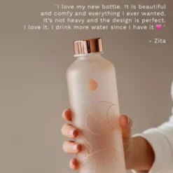 Trinkflasche Glas MISMATCH BLOOM 750 ml