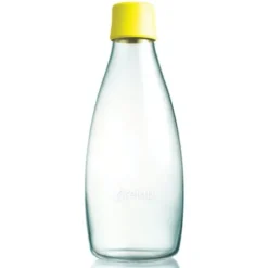 Trinkflasche 0,8 l gelb