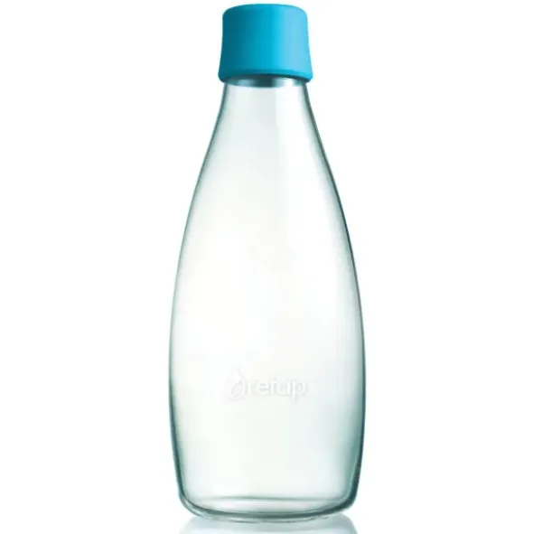 Trinkflasche 0,8 l türkisblau