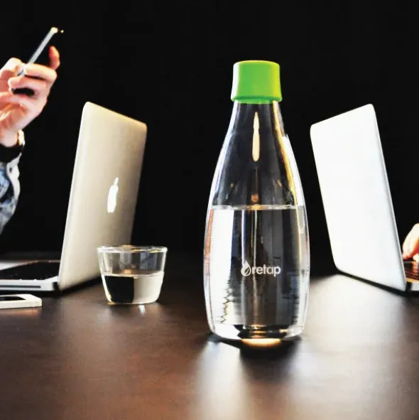 Trinkflasche 0,8 l türkisblau