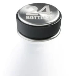 Trinkflasche 0,5 l URBAN aus Edelstahl, weiß