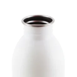 Trinkflasche 0,5 l URBAN aus Edelstahl, weiß