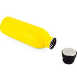 Trinkflasche 0,5 l URBAN aus Edelstahl, gelb