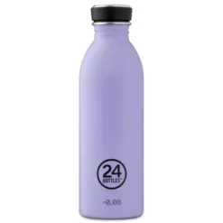 Trinkflasche 0,5 l URBAN aus Edelstahl, lila