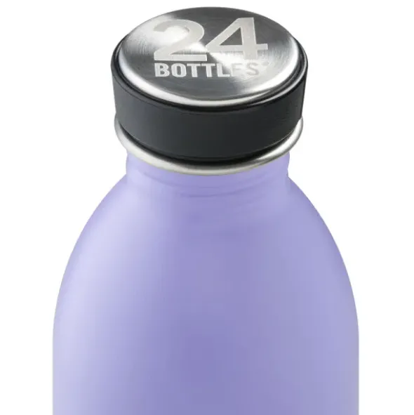 Trinkflasche 0,5 l URBAN aus Edelstahl, lila