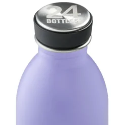 Trinkflasche 0,5 l URBAN aus Edelstahl, lila