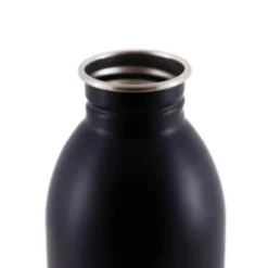 Trinkflasche 0,5 l URBAN aus Edelstahl, schwarz