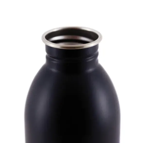 Trinkflasche 0,5 l URBAN aus Edelstahl, schwarz