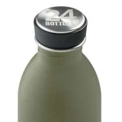 Trinkflasche 0,5 l URBAN aus Edelstahl, olivegrün