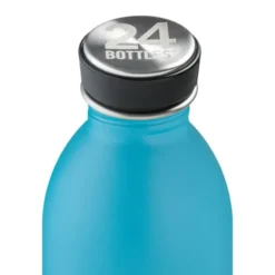 Trinkflasche 0,5 l URBAN aus Edelstahl, hellblau