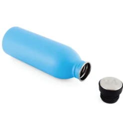 Trinkflasche 0,5 l URBAN aus Edelstahl, hellblau