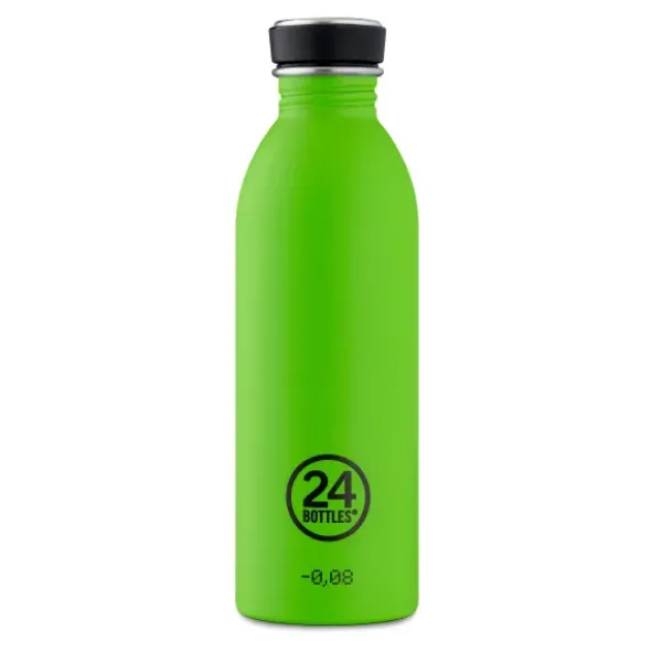 Trinkflasche 0,5 l URBAN aus Edelstahl, hellgrün