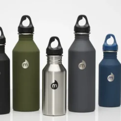 Trinkflasche M8 Edelstahl 750 ml, Enduro dunkelblau