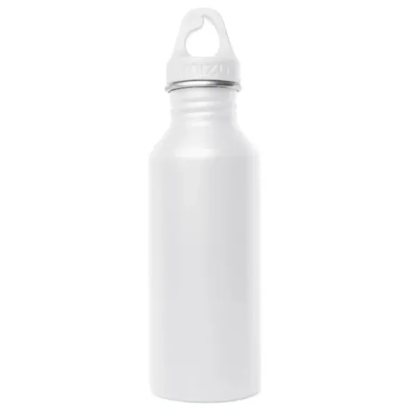 Trinkflasche M5 Enduro 0,5 l Edelstahl, weiß