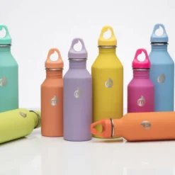 Trinkflasche M5 Enduro 0,5 l Edelstahl, steel