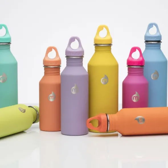 Trinkflasche M5 Enduro 0,5 l Edelstahl, steel