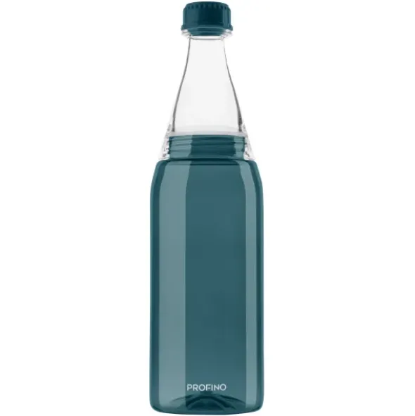 Trinkflasche 700 ml blau Kunststoff mit Schraubverschluss + 2 Öffnungen