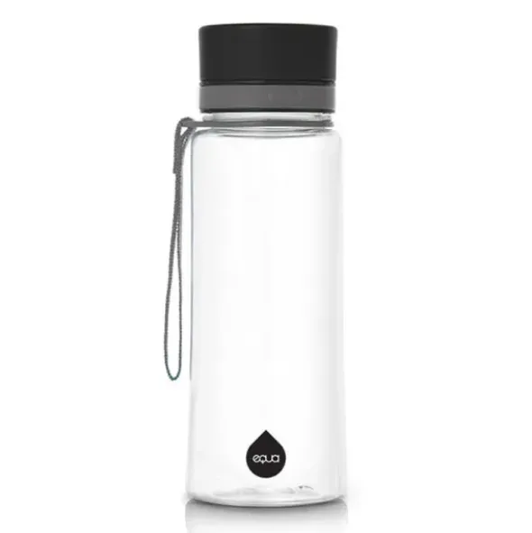 Trinkflasche PLAIN 0,6 l - schwarz