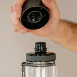 Trinkflasche PLAIN 0,6 l - schwarz