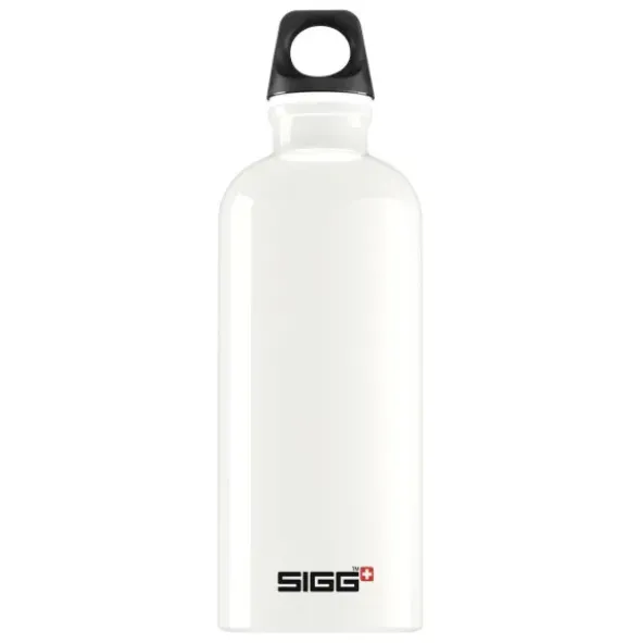 Trinkflasche TRAVELLER 0,6 l weiß