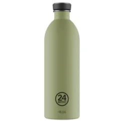 Trinkflasche URBAN 1l Edelstahl, olivegrün
