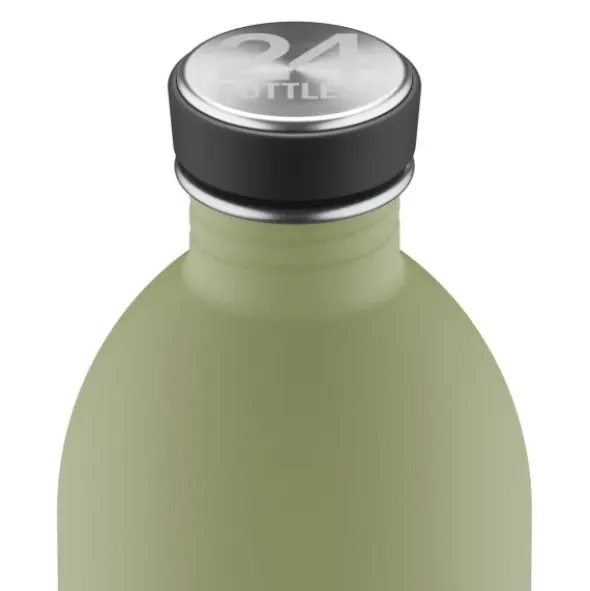 Trinkflasche URBAN 1l Edelstahl, olivegrün