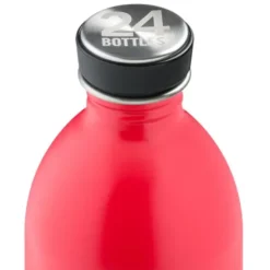 Trinkflasche URBAN 1l Edelstahl, rot