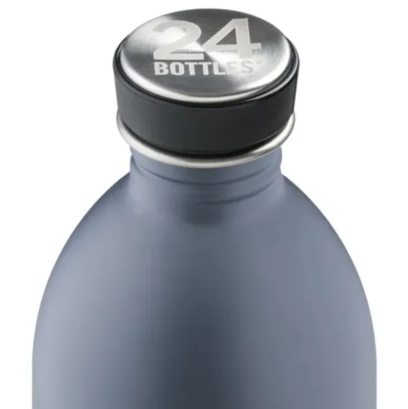 Trinkflasche URBAN 1l Edelstahl, grau