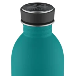 Trinkflasche URBAN 0,25 l - Edelstahl, petrolblau