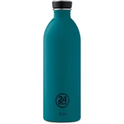 Trinkflasche URBAN 1l Edelstahl, stone atlantic bay