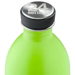 Trinkflasche URBAN 1l Edelstahl, lime