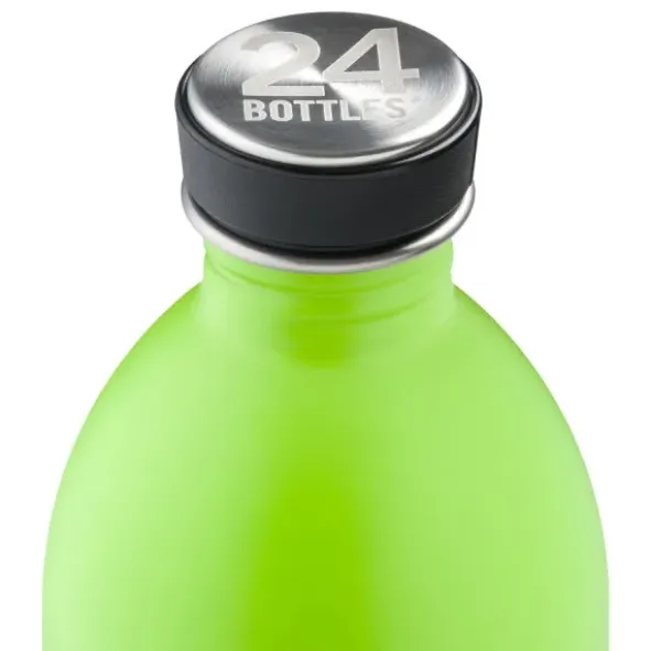 Trinkflasche URBAN 1l Edelstahl, lime