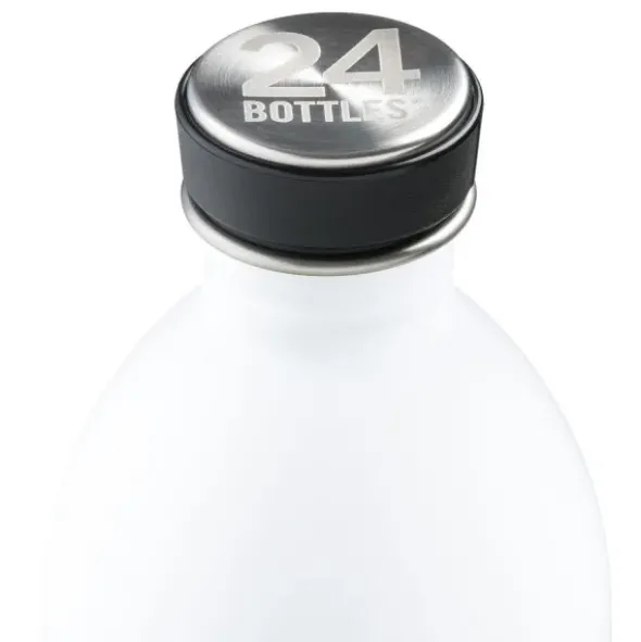 Trinkflasche URBAN 1l Edelstahl, weiß