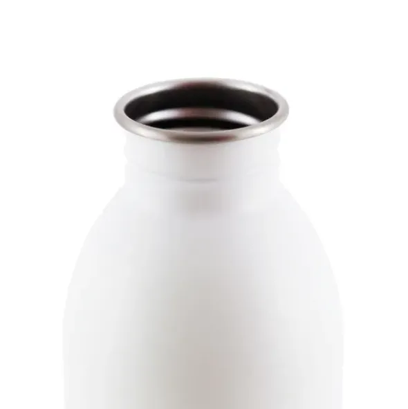 Trinkflasche URBAN 1l Edelstahl, weiß