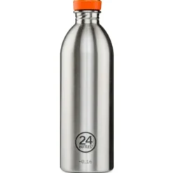 Trinkflasche URBAN 1l Edelstahl, steel