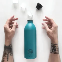 Trinkflasche URBAN 1l Edelstahl, steel