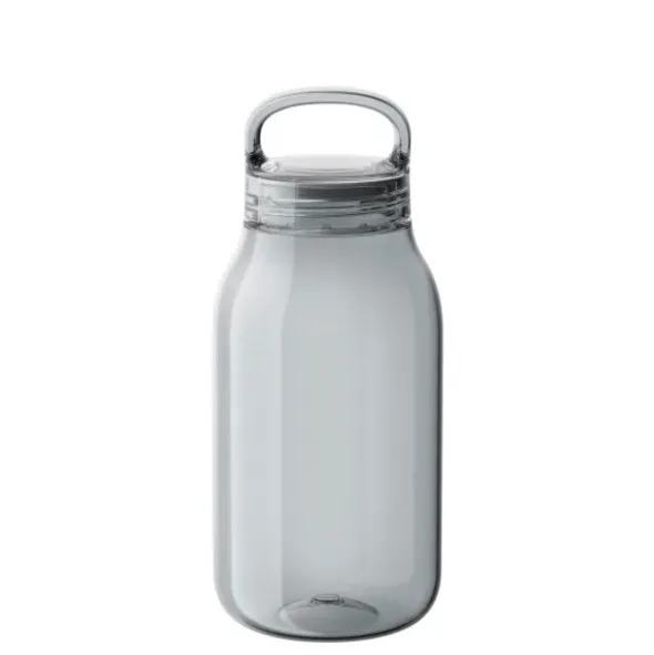 Trinkflasche WATERBOTTLE 300 ml mit Tragegriff, grau