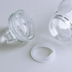 Trinkflasche WATERBOTTLE 300 ml mit Tragegriff, transparent