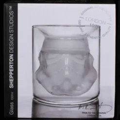Trinkglas 150 ml mit innenliegenden 3D Stormtrooper Helm