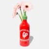 Vase aus Keramik im "Siracha Saucen" Design 22,5 cm
