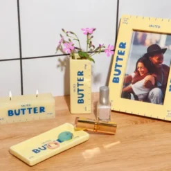Vase Butter klein 11,5 cm aus Keramik