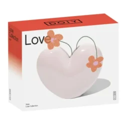 Vase Love - Herzvase aus rosa Keramik