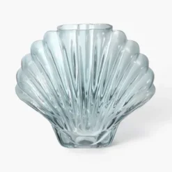 Vase Seashell - Muschelvase blau