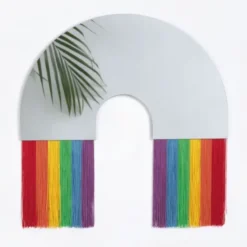 Wandspiegel RAINBOW 48 cm / Regenbogen L