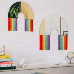 Wandspiegel RAINBOW 48 cm / Regenbogen L