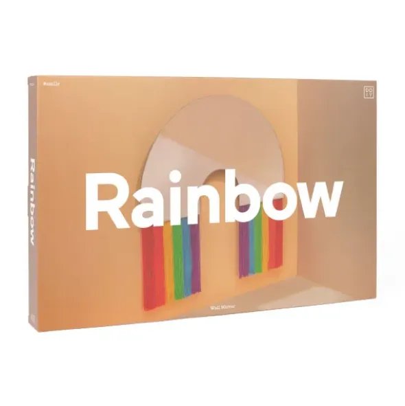 Wandspiegel RAINBOW 48 cm / Regenbogen L
