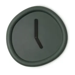 Wanduhr ROUND CLOCK 44 cm dunkelgrün