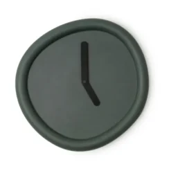 Wanduhr ROUND CLOCK 44 cm dunkelgrün